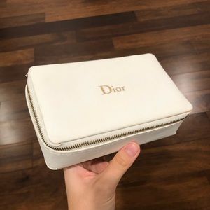 Dior Leather Cosmetic Bag
